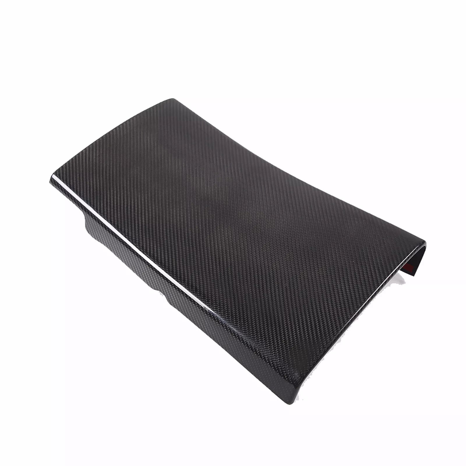 Carbon Fiber Passenger Glove Box Cover Trim - Corvette C8.