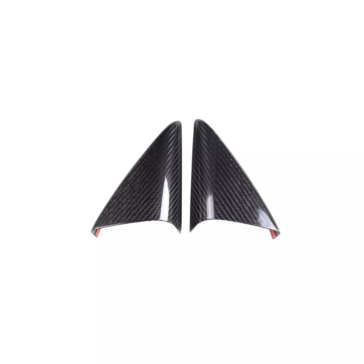 Carbon Fiber Interior A-pillar Panel Trim cover - GR Supra 2020-2023.