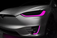 RGB ColorShift Headlight module + Fog Light - Tesla Model X 16-21.