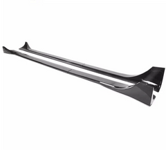 Gloss Black Side Skirts Extension V1 - 20-24 Tesla Model Y.