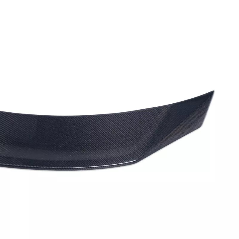 Carbon Fiber Rear Trunk Spoiler DuckBill - Infiniti Q60 Coupe 2017-2019.