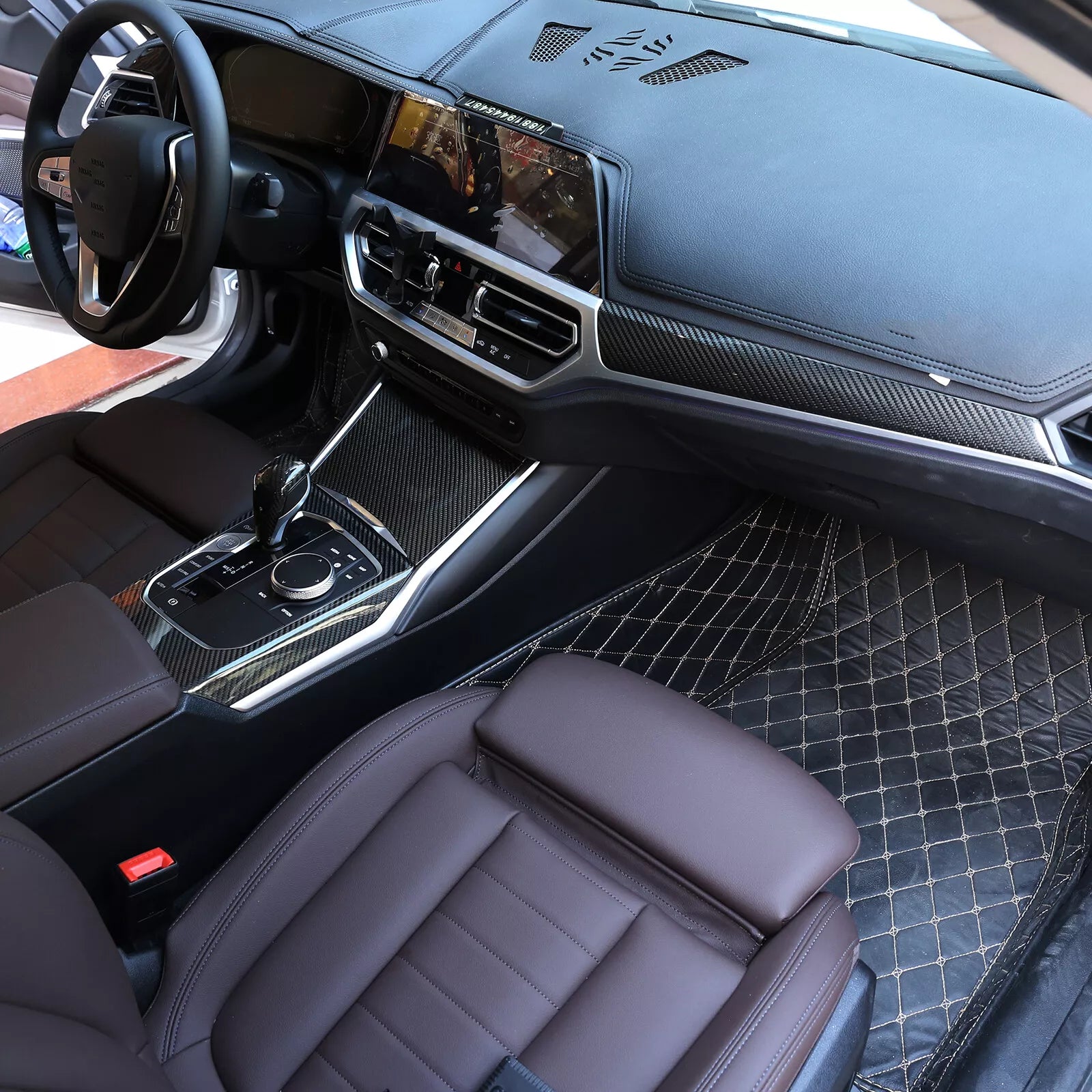 Carbon Fiber interior Trim Cover full Set - BMW G20/21/22.