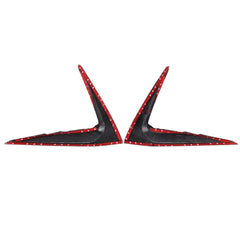 Carbon Fiber  Fog Light Cover Lower Bumper Side Trim - Lexus IS 300 350 500 2021-2025.