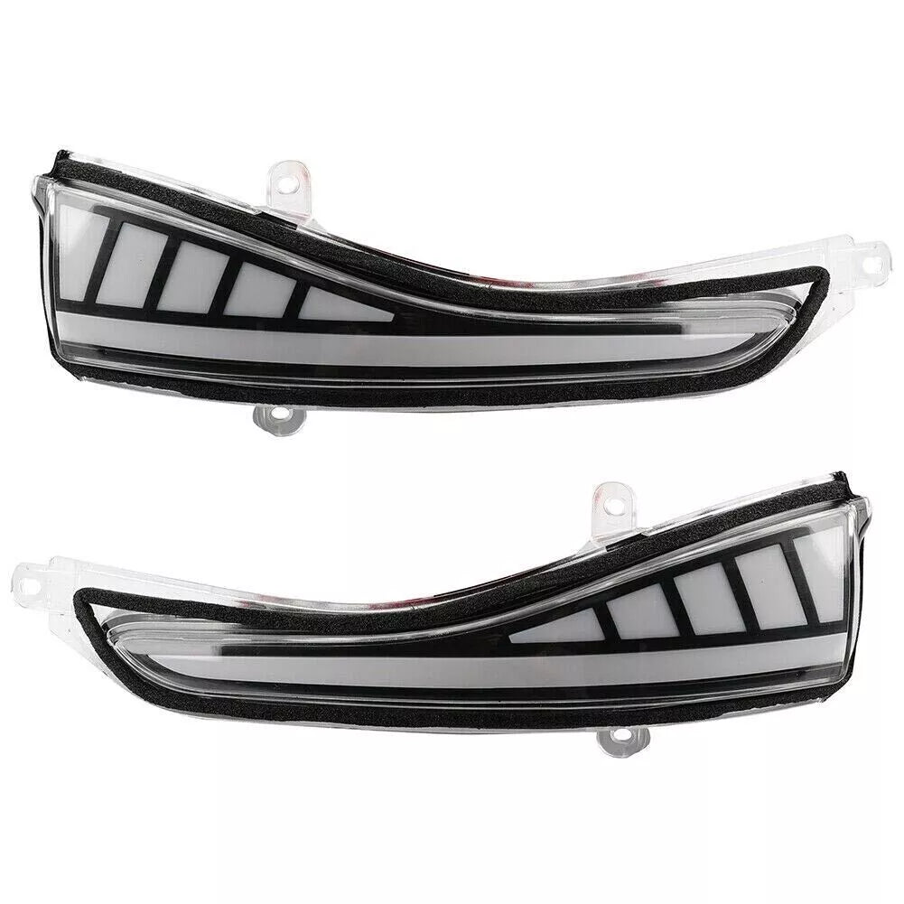 LED Mirror Dynamic Sequential Turn Signal DRL Light For Infiniti Q50 Q60.