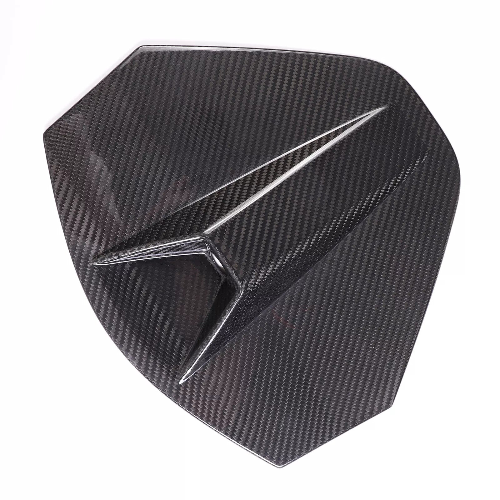 Carbon Fiber Roof Rear Camera Decklid Cover Trim - Corvette C8 2020-2023.