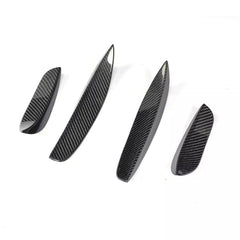 Carbon Front Bumper Canards Fins - Mercedes Benz W205 C205 C63 2015-2021.