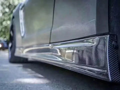 Carbon Fiber Side Skirts - Nissan R35 GTR.