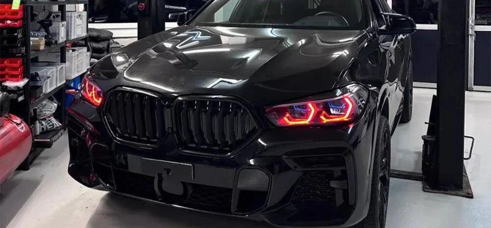 Red DRL LED Module - BMW BMW G05 X5 G06 X6 2019-2022 Laser Headlight.