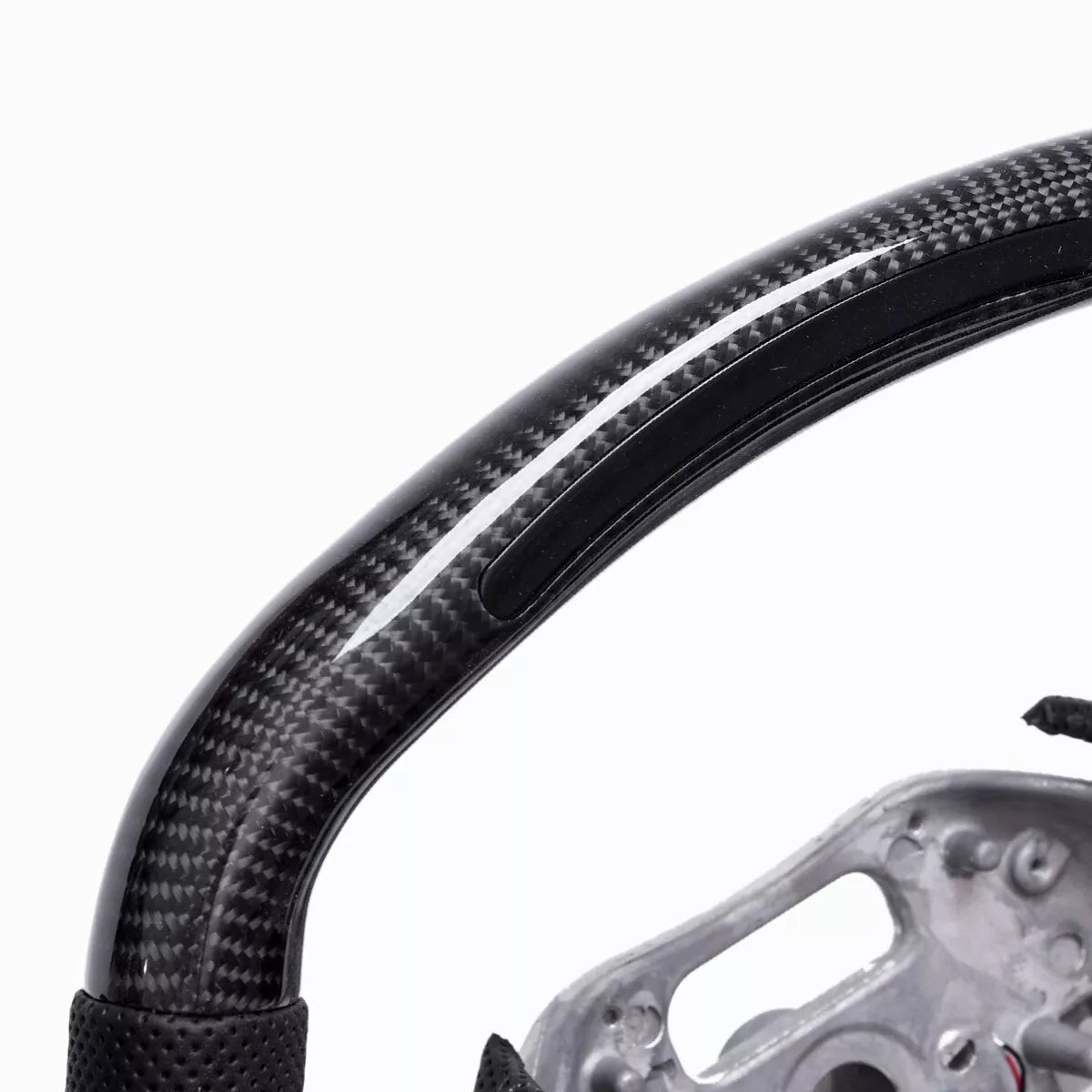 Carbon Fiber LED W/Heated Steering Wheel Corvette C8 Z51 Z06 2020-24 OEM.