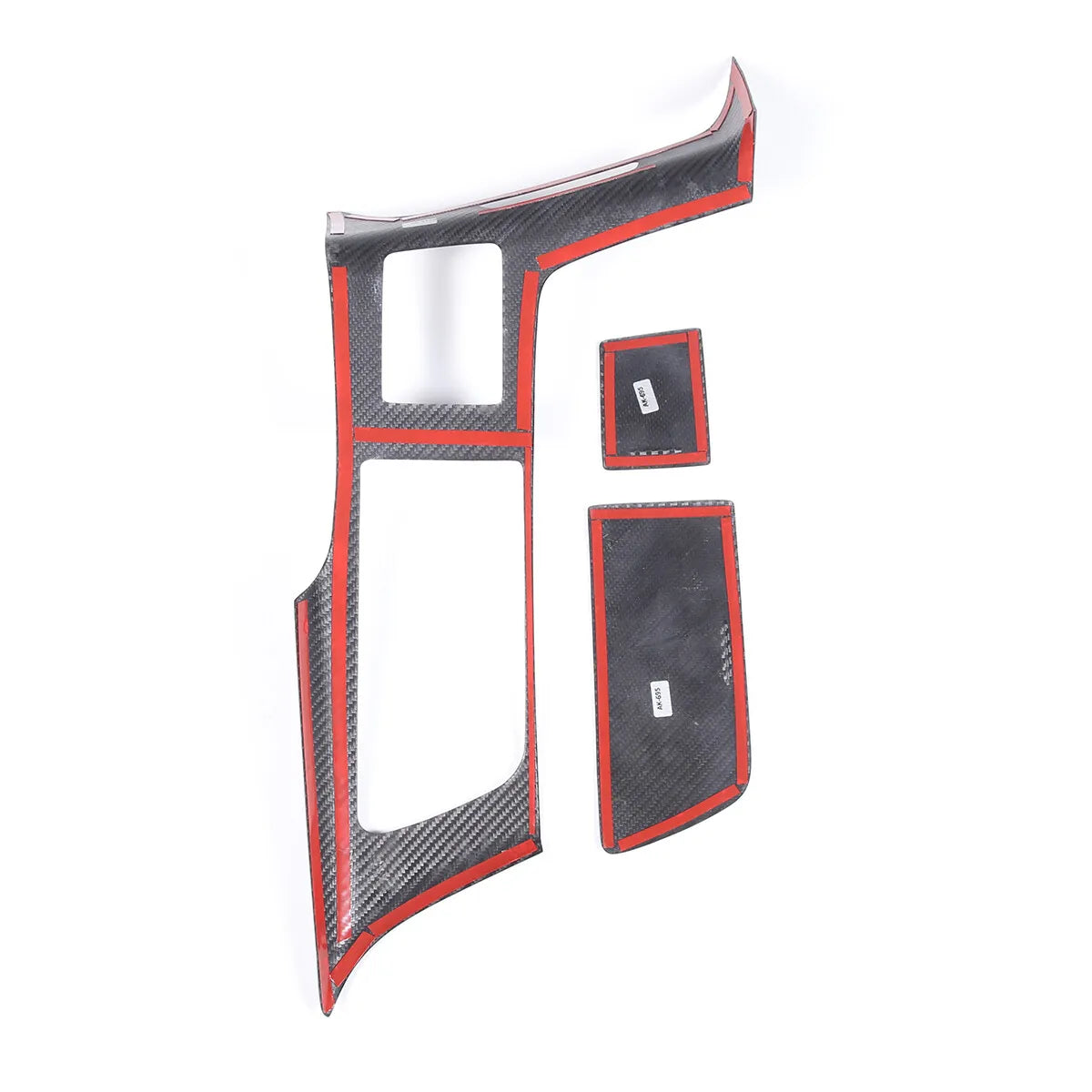Carbon Fiber Center Console Panel Trim Cover - Corvette C7 2014-19.