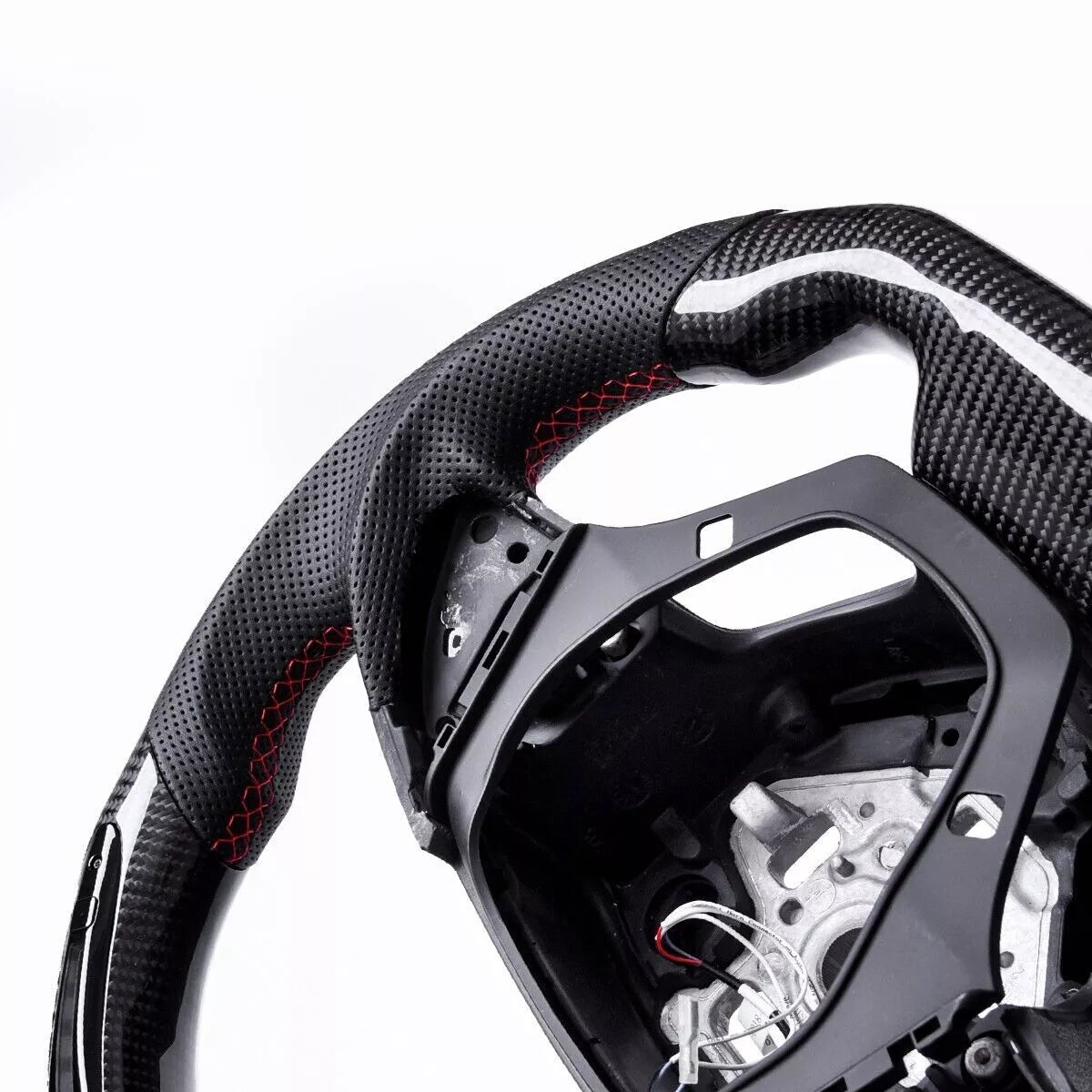 carbon fiber LED W/heated Steering Wheel -  Chevrolet Camaro 2016-2023.