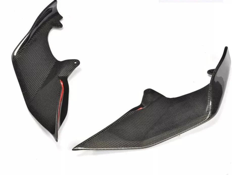 Carbon Fiber Front Splitters - Lexus GS350 F-Sport.
