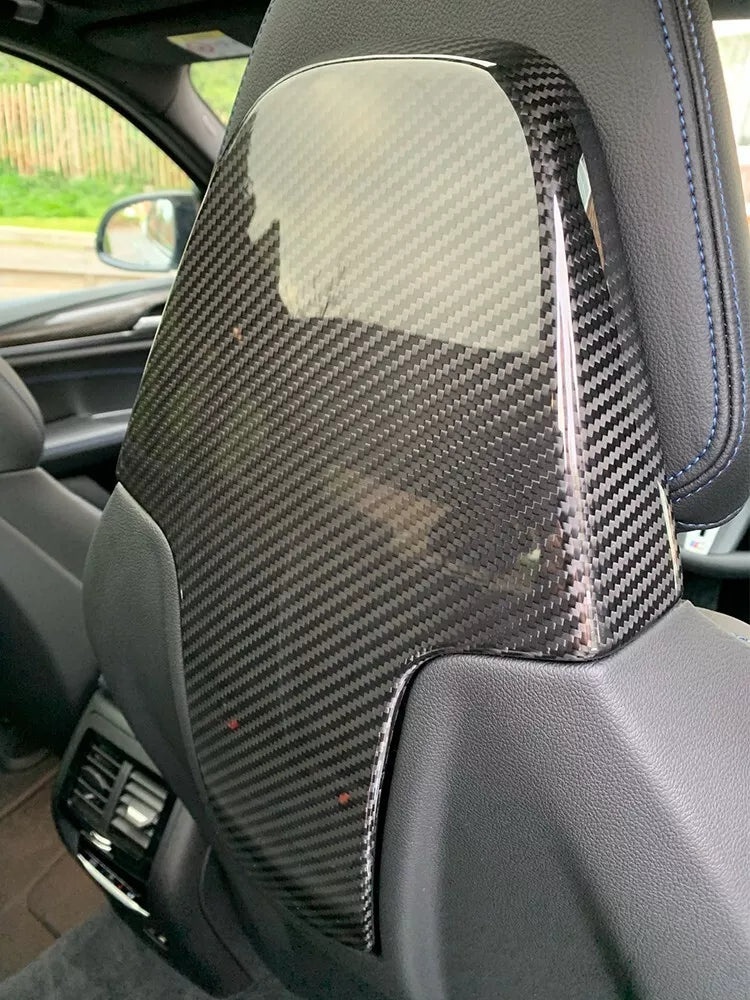 Carbon Fiber Seatback Covers - BMW X3M/X4M F97 & F98.