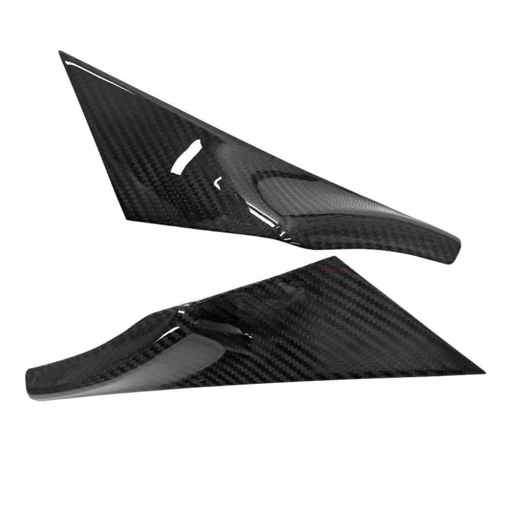 Carbon Fiber Front Door Panel Cover - BMW 5 Series i5 G60 G68 2024+.