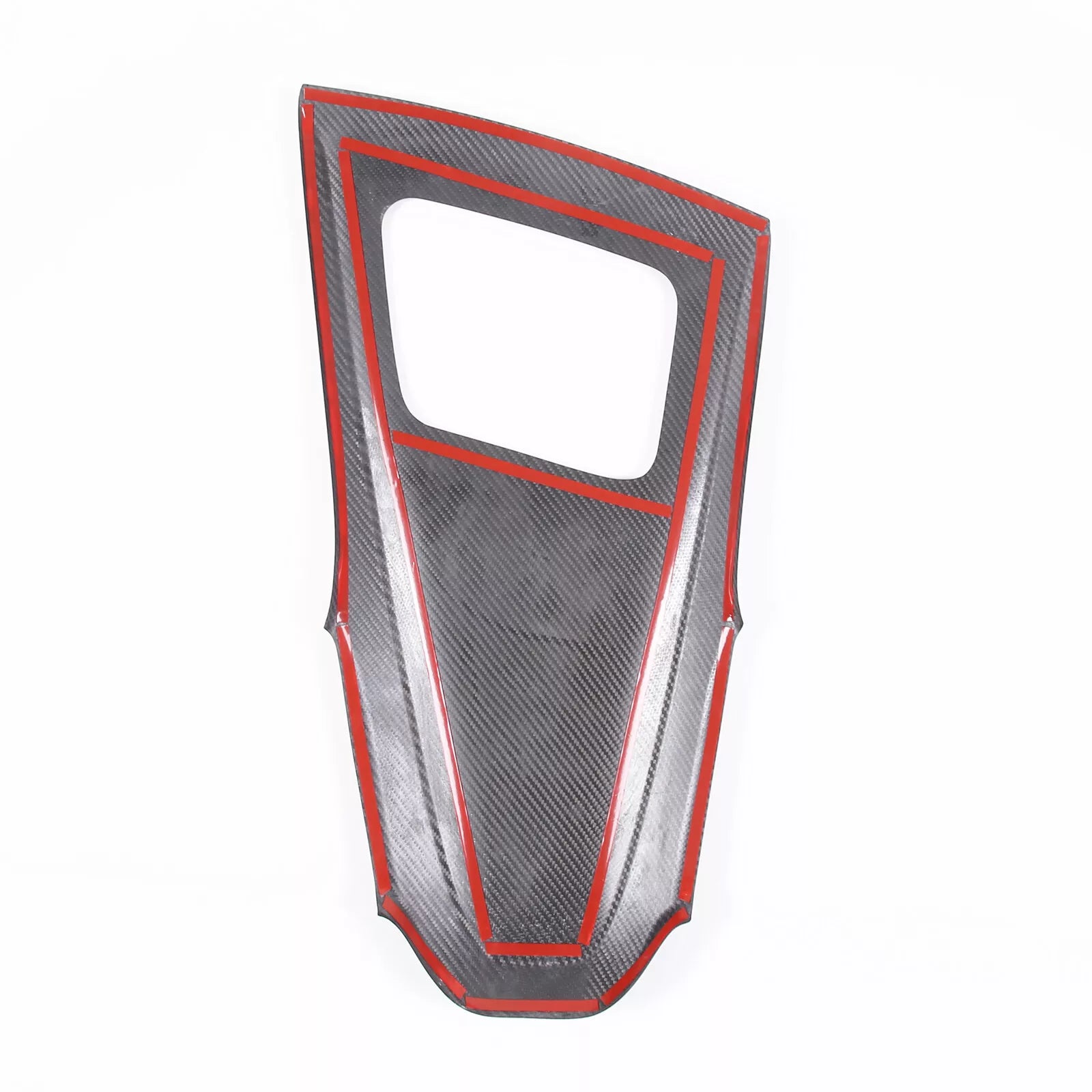 Carbon Fiber Dashboard Upper Overlay Trim - C8 Corvette.