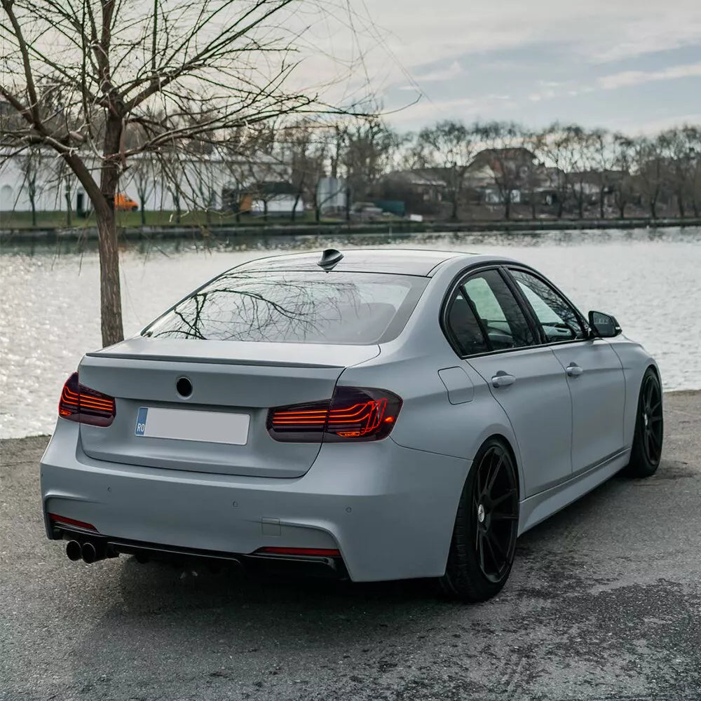 CSL Style Rear Smoked Taillight Set - BMW F30 3 Series & F80 M3.