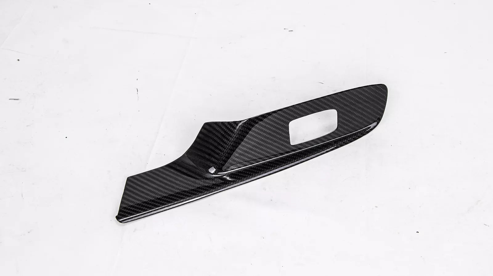 Carbon Fiber Window Lift Switch Panel Cover Trim - Corvette C8.
