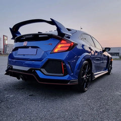 V2 Smoked Taillights LED Sequential TailLight Set - Honda Civic 2016-2021 Hatchback Type R.