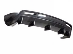 Carbon Fiber Rear Diffuser -  Tesla Model X 2016-21.