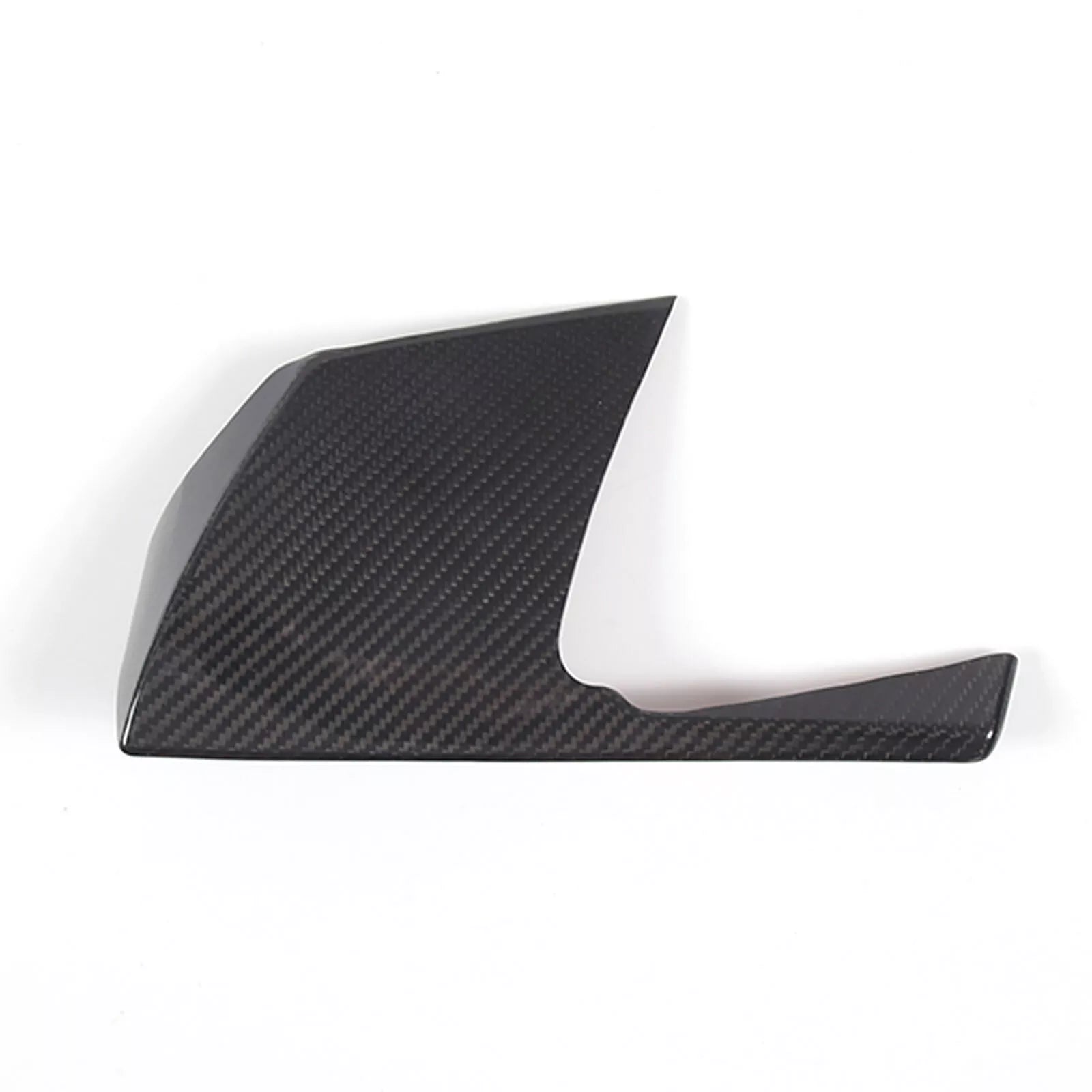 Carbon Fiber Driver's Seat Center Console Panel Trim - Corvette C8.