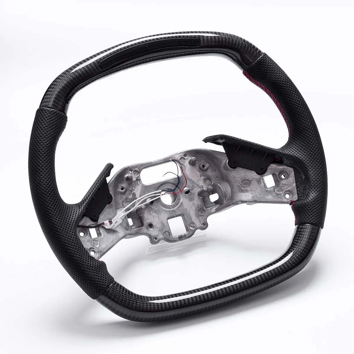 Carbon Fiber LED W/Heated Steering Wheel Corvette C8 Z51 Z06 2020-24 OEM.