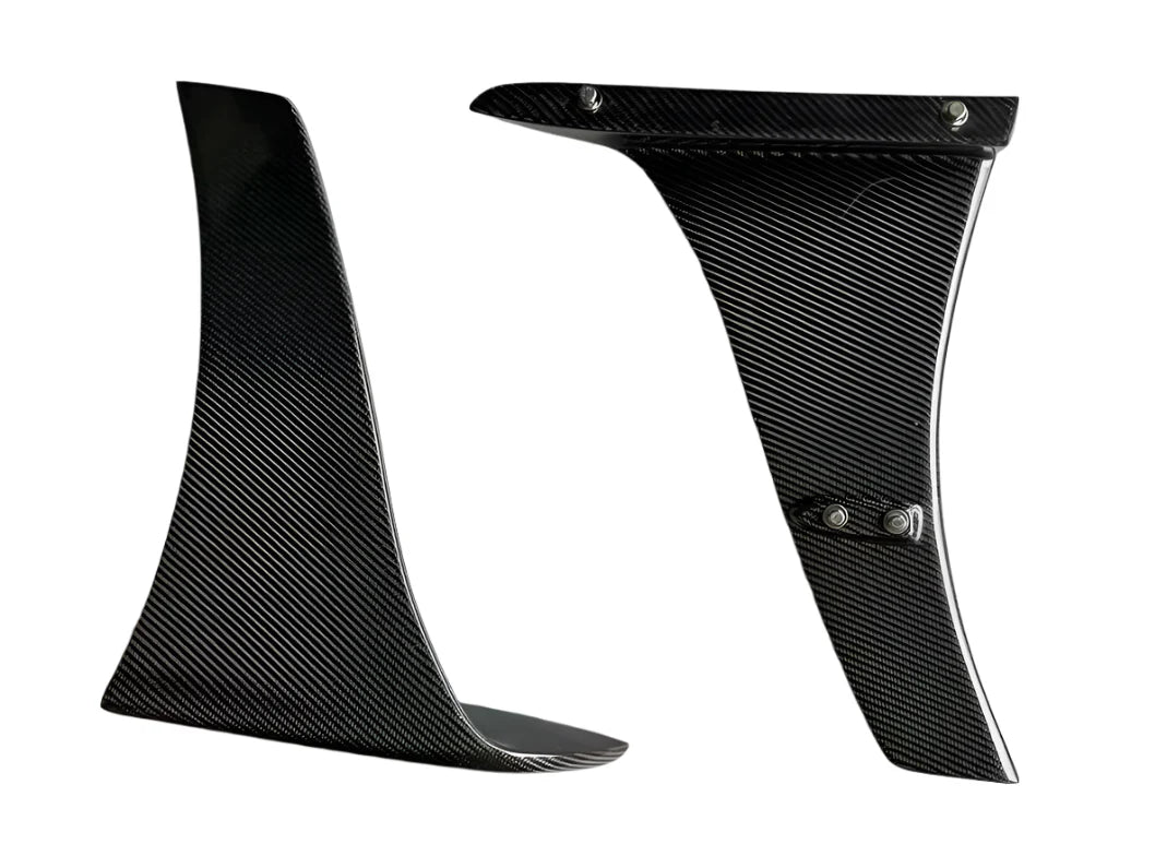 Carbon Fiber Rear Bumper Side Canard - Lexus IS300 IS350 IS500 2021-2025.