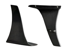 Carbon Fiber Rear Bumper Side Canard - Lexus IS300 IS350 IS500 2021-2025.