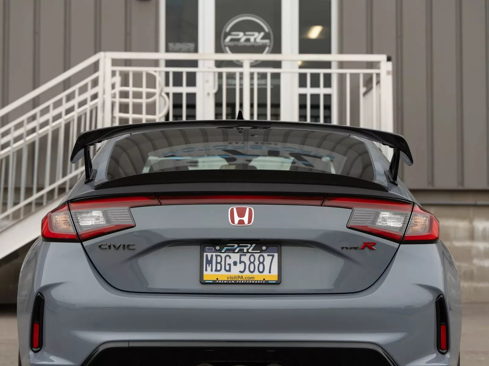 Carbon Fiber Top OEM Style Spoiler Wing - 2023-Up Honda Civic FL5 Type-R.