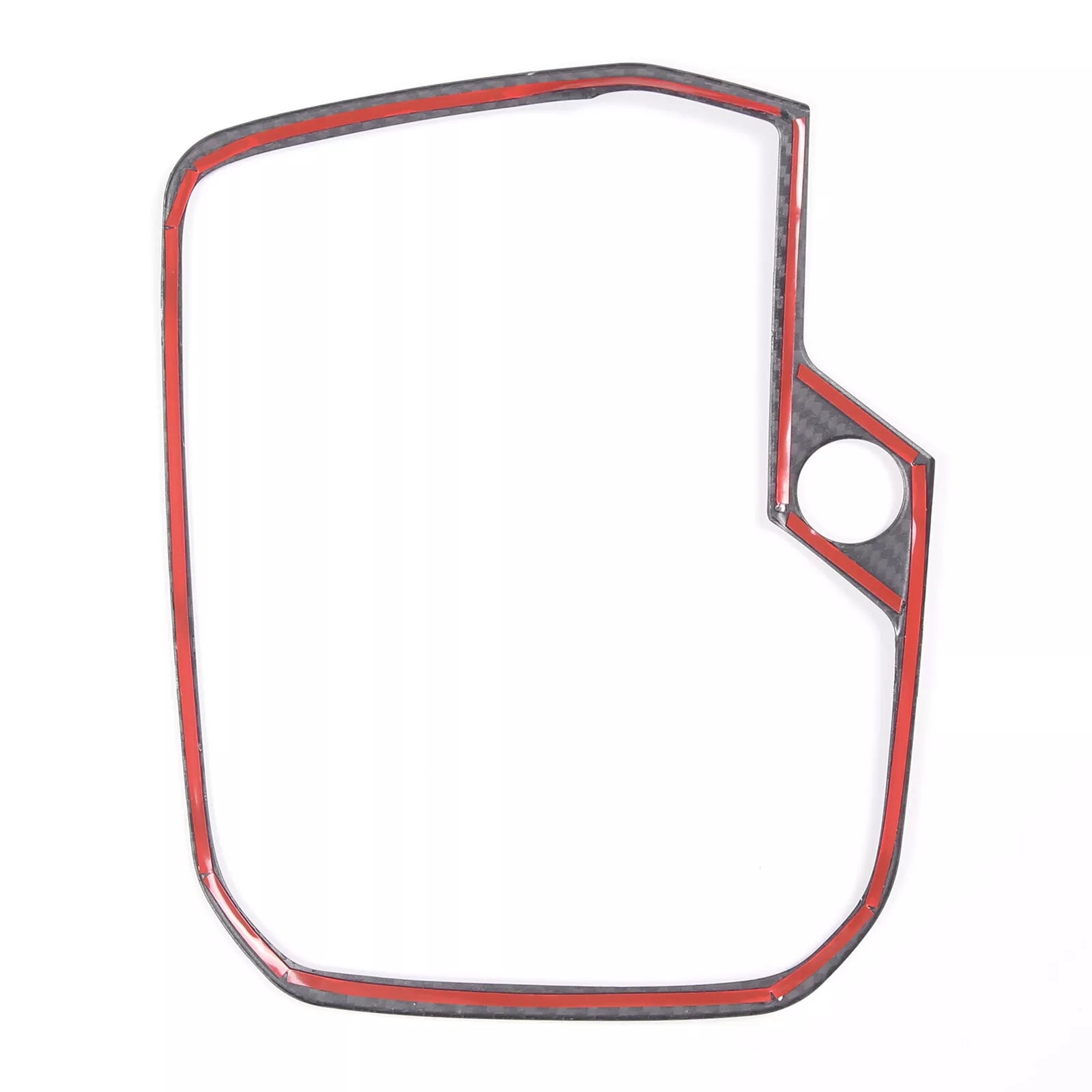 Carbon Fiber Conosle Gear Shift Trim Frame - BMW X5 X6 X7 XM 2019-2023.