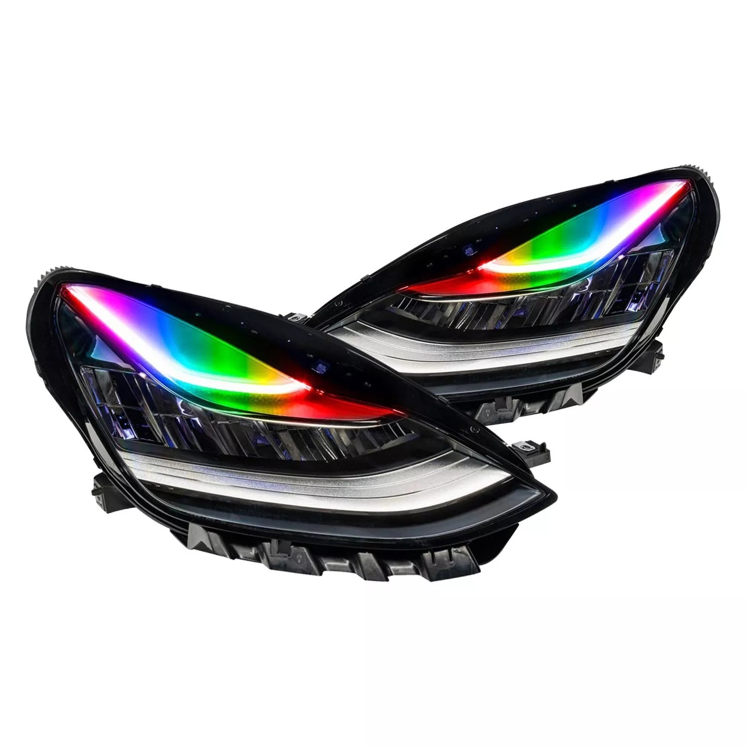 RGB DRL Module Headlight Upgrade - 2017-2020 Tesla Model 3.