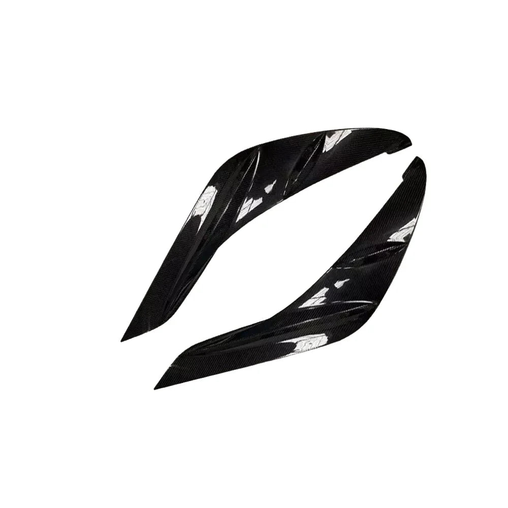 Carbon Fiber Door Fender Finned Trim - Toyota A90 Supra.