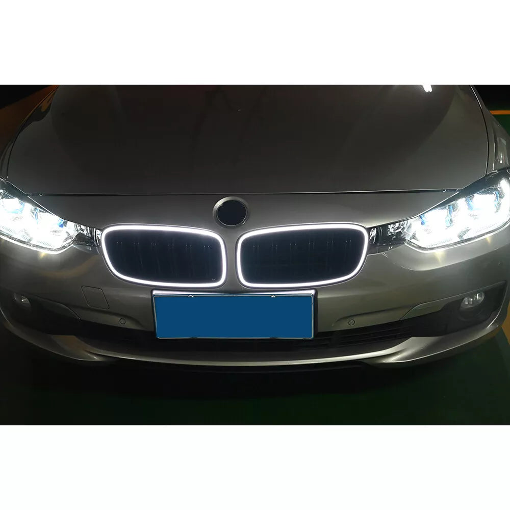 LED Light Front Kidney Grille - BMW F30 3 Series 2013-2018.