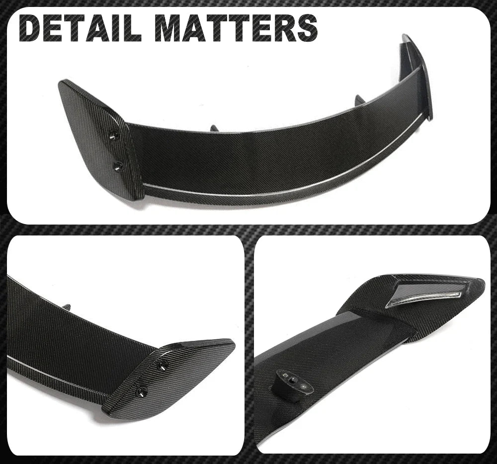 Carbon Fiber Rear Roof Window Spoiler V3 - Mercedes Benz X156 GLA200 GLA250 GLA45.