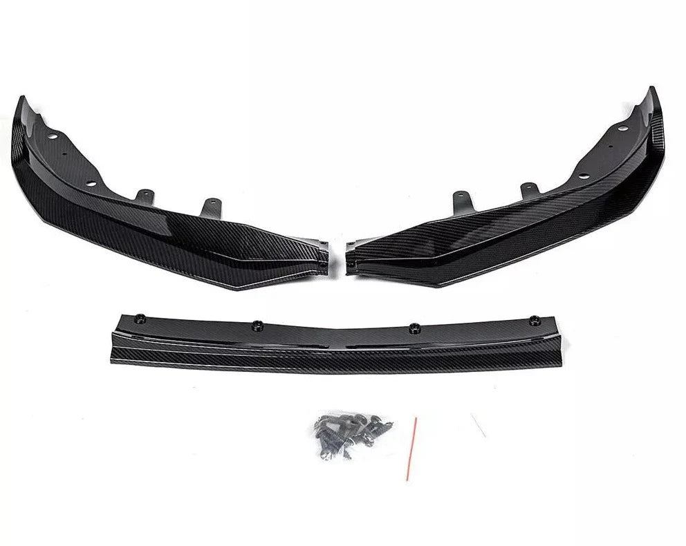 Carbon Fiber Front Bumper Lip - BMW G22 G23 440i M-Sport 2021-22.