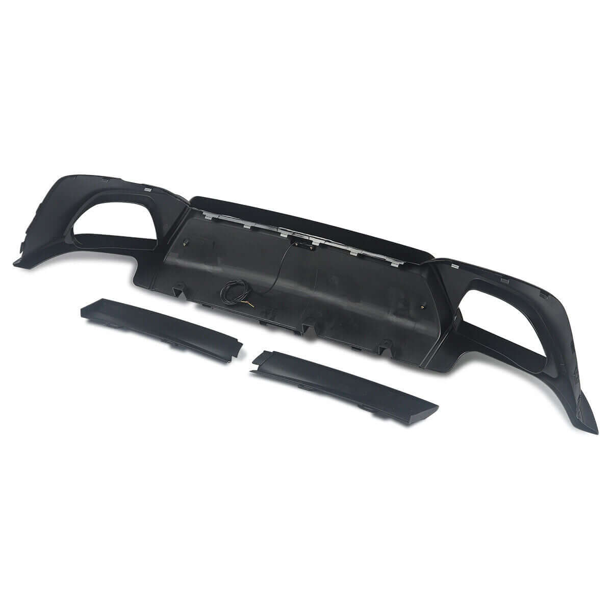 ABS Gloss Black Rear Diffuser w/Brake Light for BMW 3 Series G20 G21 330i M340i.