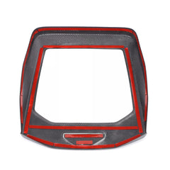 X Style Carbon Fiber Center Console Gear Shift Panel Trim - BMW 5 Series G60 24+.
