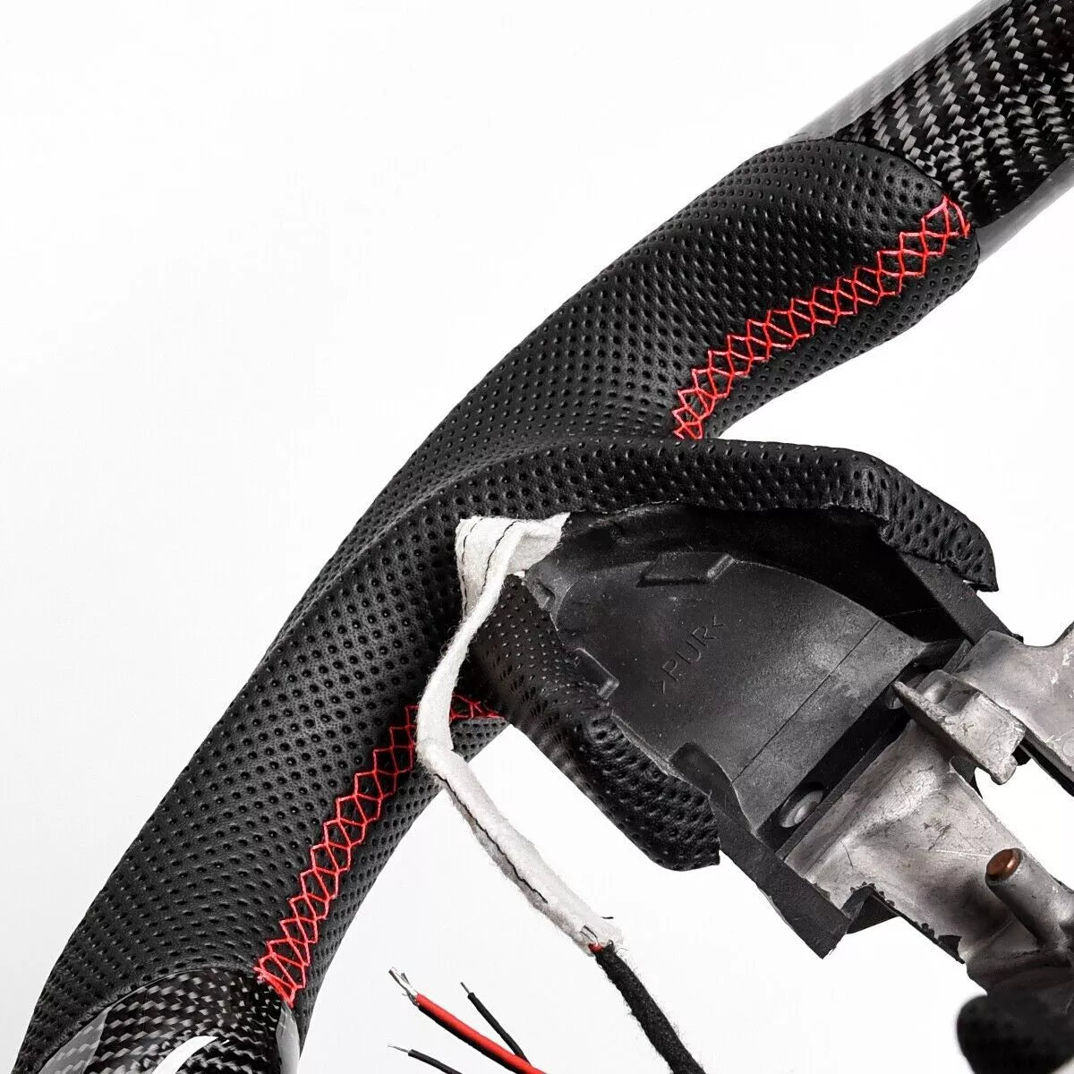 Carbon Fiber Steering Wheel w/ Heated - INFINITI Q50 QX50 2013-17.