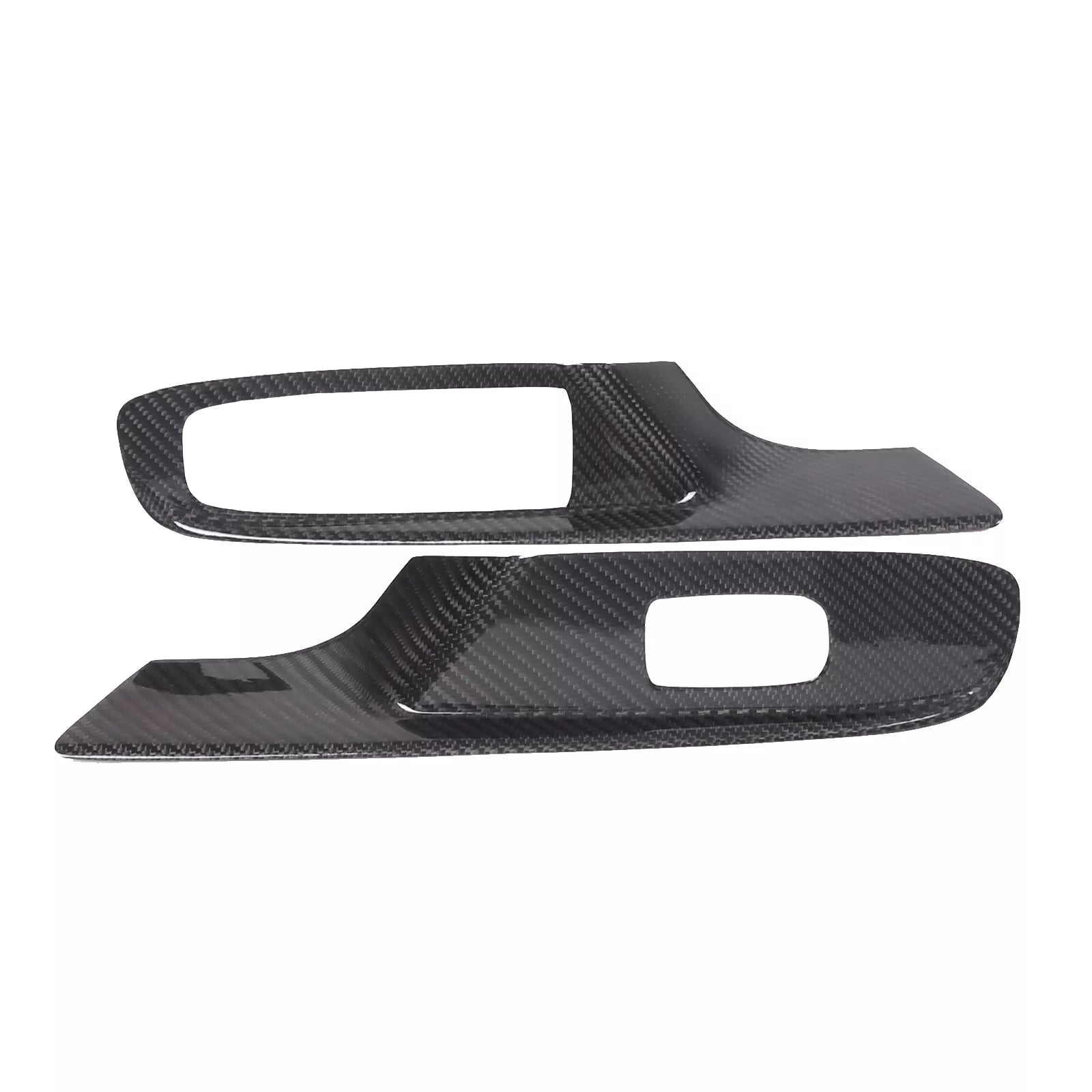 Carbon Fiber Window Lift Switch Panel Cover Trim - Corvette C8.