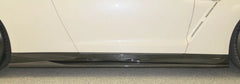 Carbon Fiber Side Skirt Extension - Nissan GTR R35 2017.