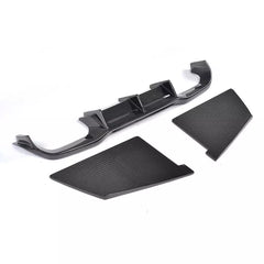 MT Style Carbon Fiber Rear diffuser - 2017-2021 BMW F87 M2.