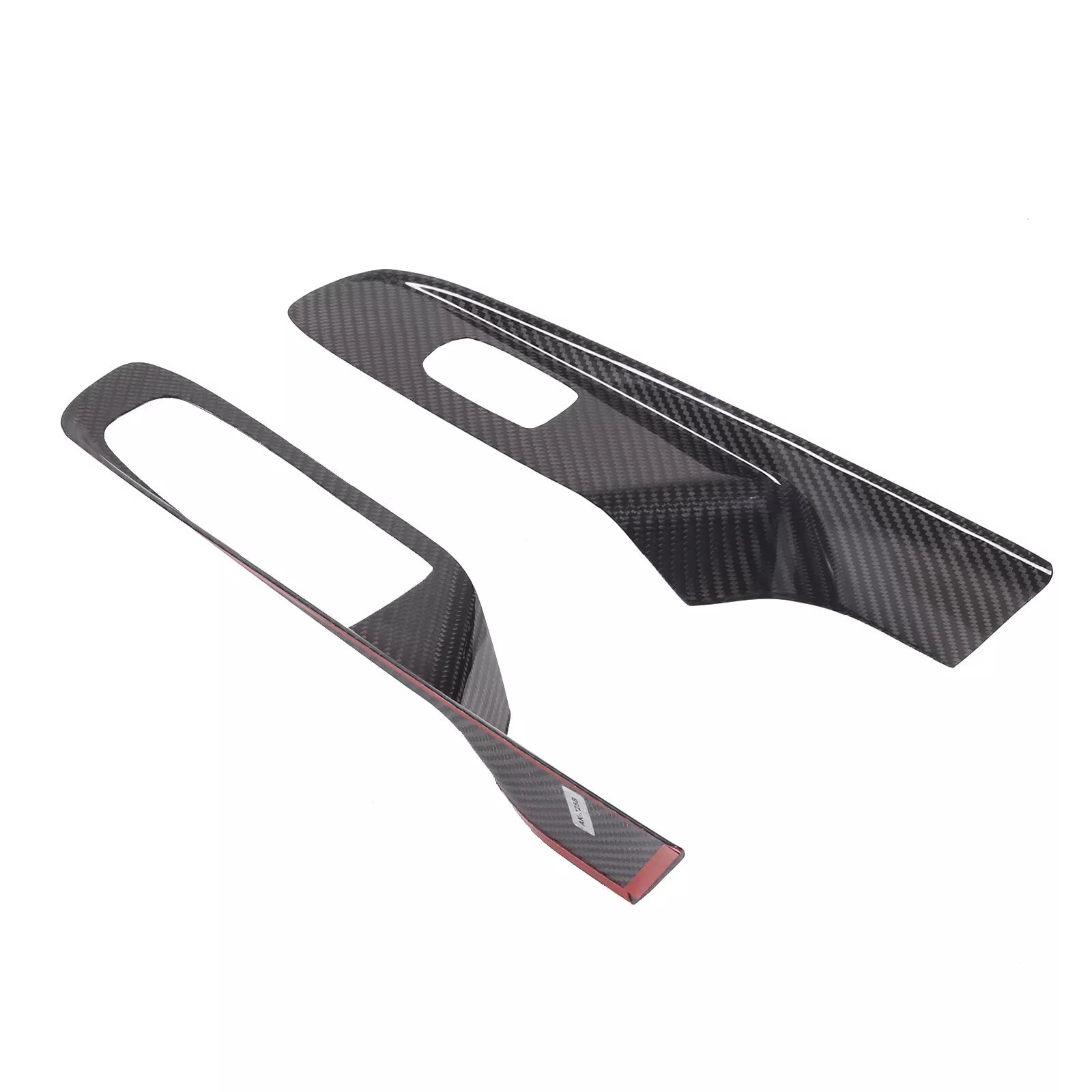 Carbon Fiber Window Lift Switch Panel Cover Trim - Corvette C8.