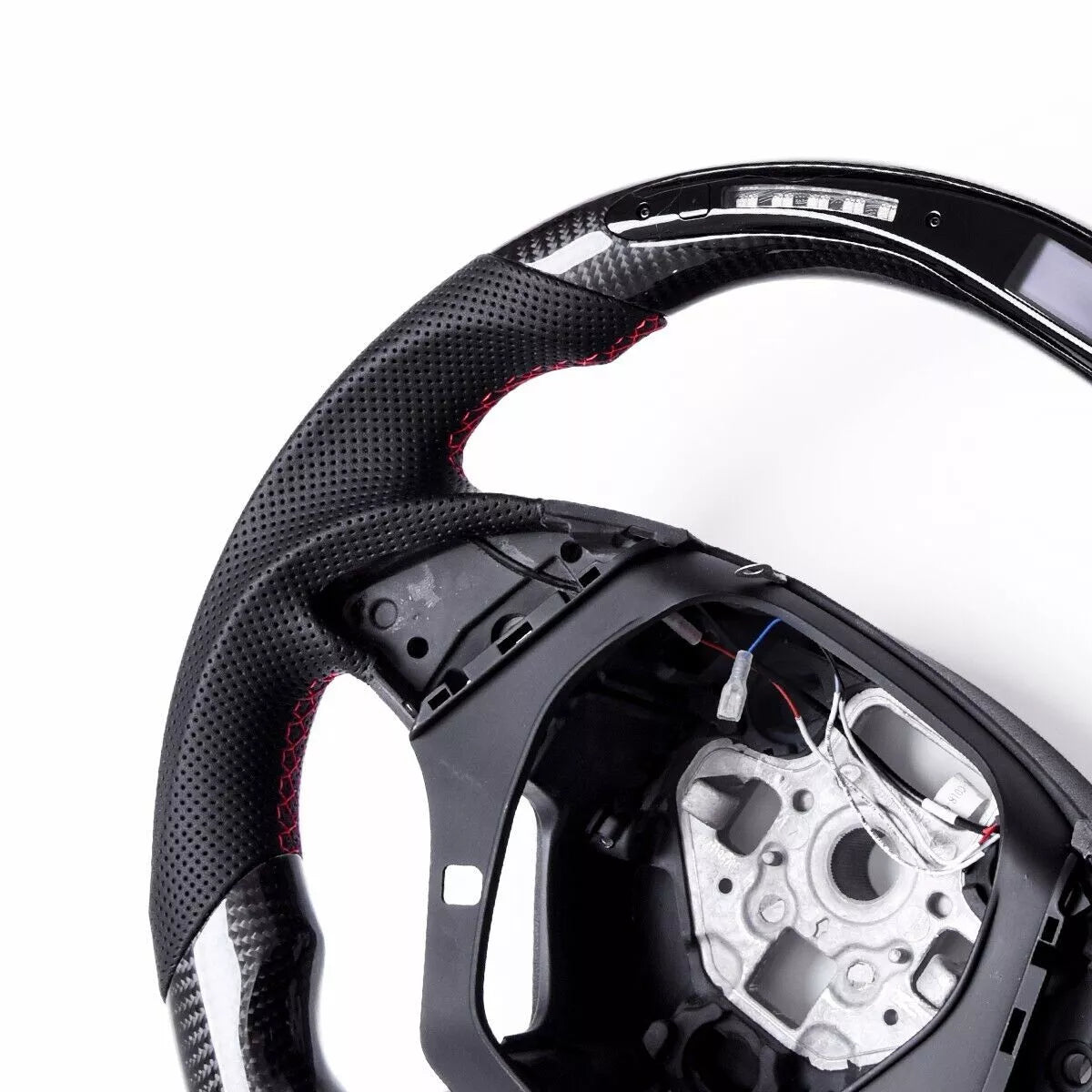 carbon fiber LED W/heated Steering Wheel -  Chevrolet Camaro 2016-2023.
