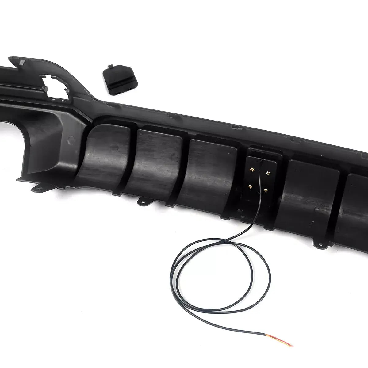 ABS Gloss Black Rear Diffuser w/ Brakelight - BMW X3 G01 X4 G02 LCI M Sport.