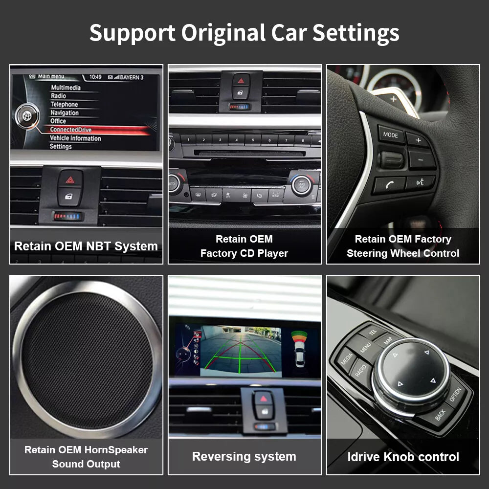 Apple Carplay & Android Auto Display Screen Upgrade - BMW F22/F23 2 Series.