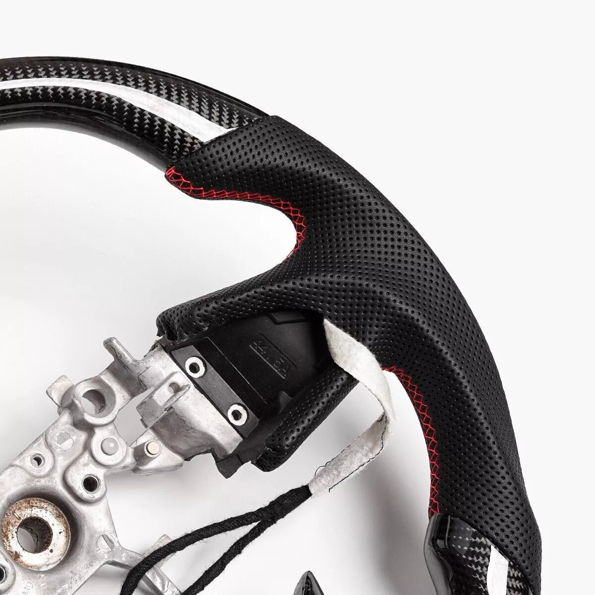 Carbon Fiber Steering Wheel w/ Heated - INFINITI Q50 QX50 2013-17.