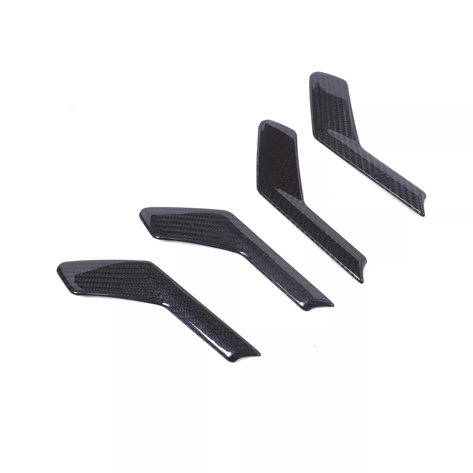 Carbon Fiber Interior Door Handle Trim Cover -  BMW 5 Series G60 2024+.