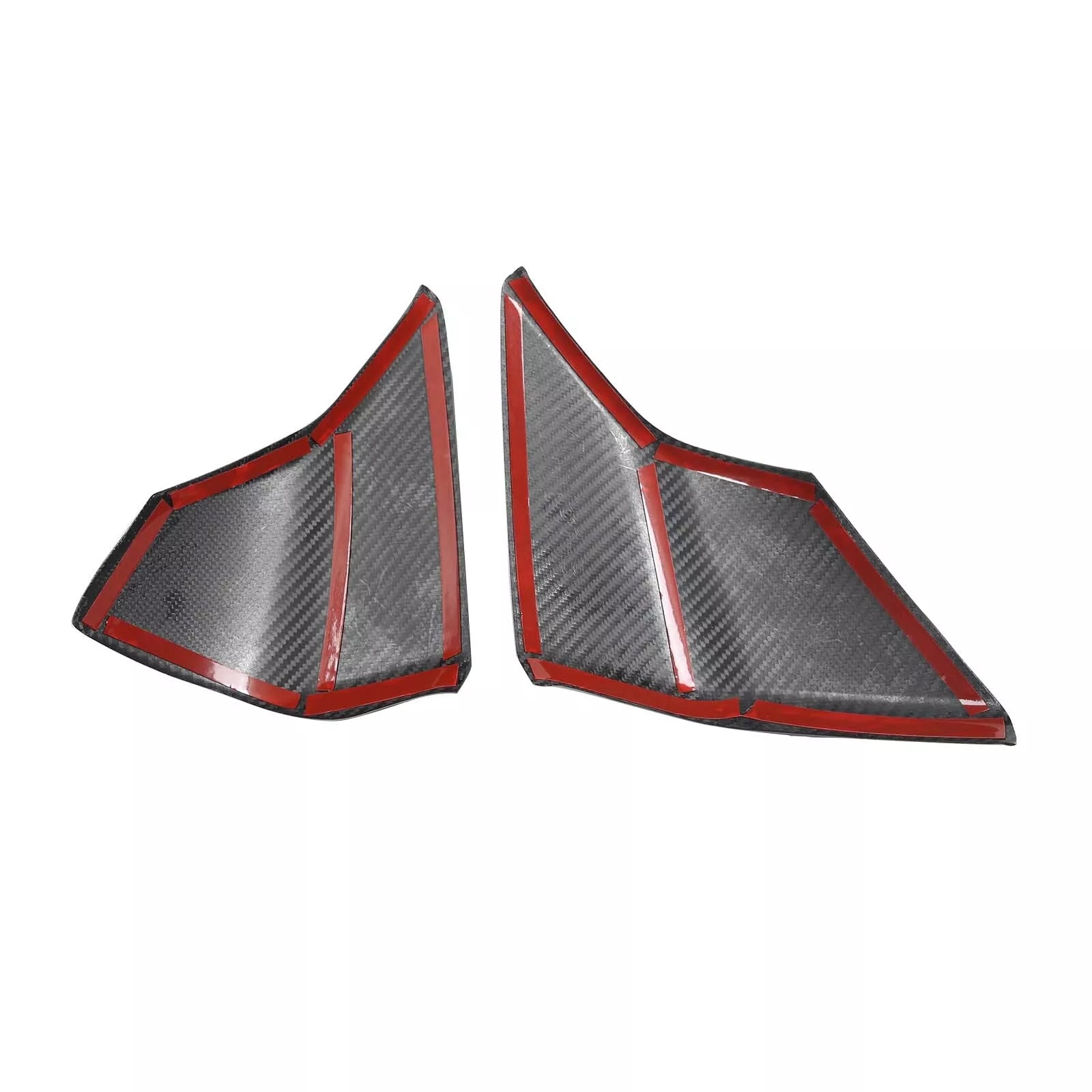 Carbon Fiber Dashboard Side Panel Trim Cover - Corvette C8 2020-2023.