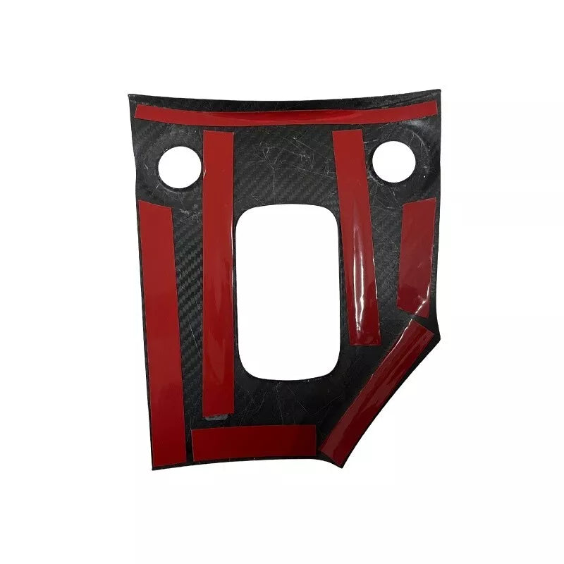 Carbon Fiber Gear Shift Panel Cover Trim - Nissan Fairlady 400Z 2023+.