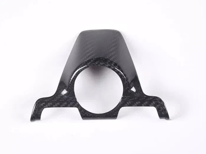 Carbon Fiber Interior Headlight Switch Cover Trim For Porsche 911 992 2019-2023.