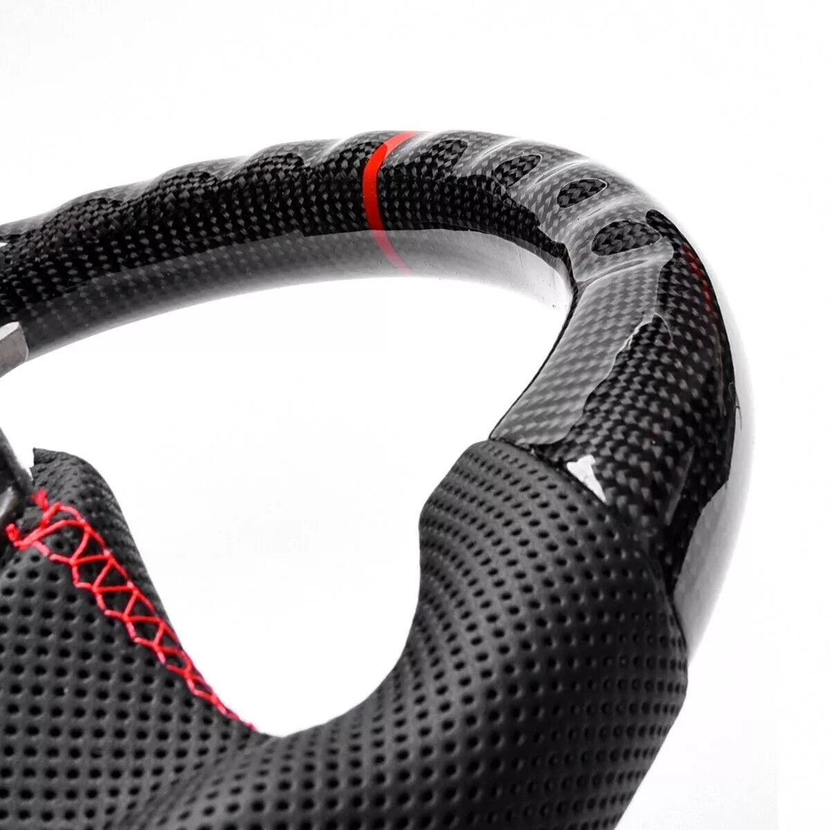 Carbon Fiber Steering Wheel w/ Heated - INFINITI Q50 QX50 2013-17.
